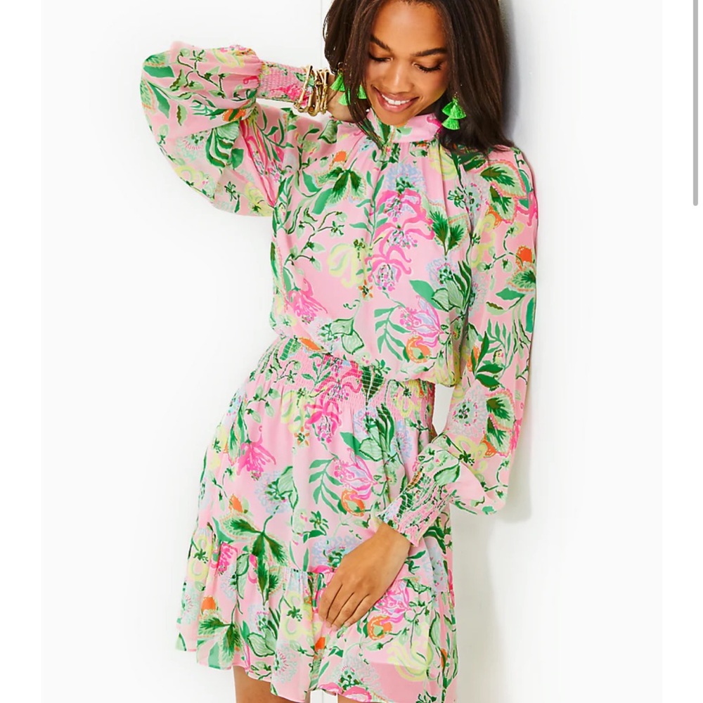 Lilly Pulitzer Ellielynn Longe Sleeve Dress